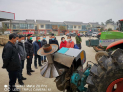 省农业农村厅调研广汉晋中市农机效力春耕消费及农机安全消费情况