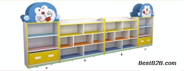 成都幼儿园用蒙氏柜组合装饰柜现货供应