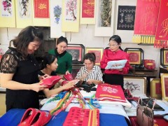 黄冈市新型职业女农民黄梅挑花剪纸技艺培训班开班