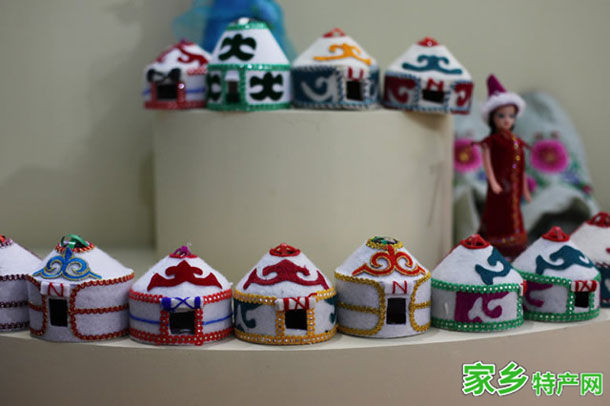 集宁特产-袖珍蒙古包相关图片