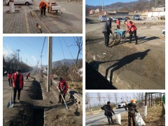 黄陵：展开村庄清洁举动  助推疫情防控