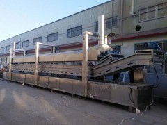 鹏福特 龙虾油炸生产线 电加热龙虾油炸机 龙虾油炸生产线厂家 龙虾油炸生产线价格 全自动龙虾油炸生产线