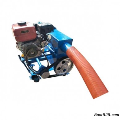 管道气力吸粮机低 农村运粮双管抽料机六九