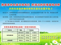 勐海县农药包装废弃物回收开端了