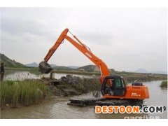 白城洮南大安河道清淤机械湿地挖机出租让利服务