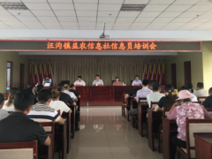 兰山区汪沟镇召开益农信息社信息员培训会议-临沂市农业农村局
