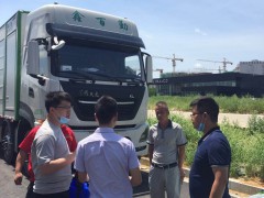 高新区社发局展开生猪运输车辆备案任务