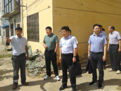 晋中市扶贫办副主任王文为实地调研　推进帮扶项目落地见效