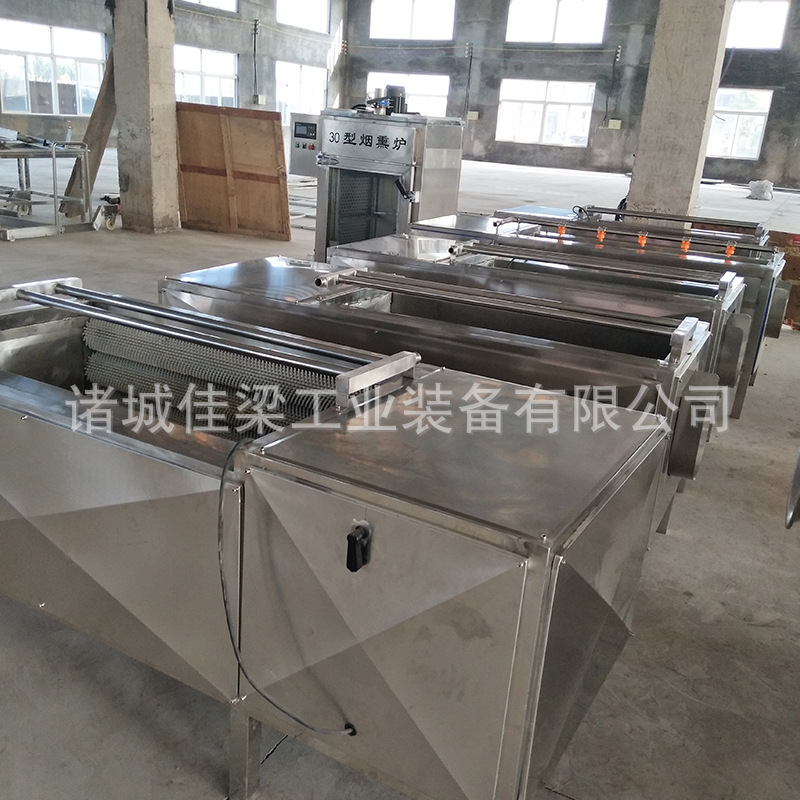 前胡清洗机 喷淋毛刷式清洗设备示例图12