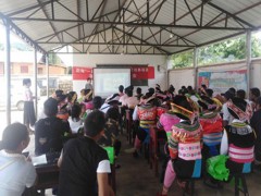 勐满镇举行“一县一业”示范县创立人才培育项目茶叶适用技术现场培训会