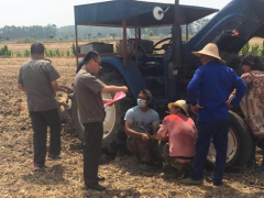 金湖县农业综合行政执法大队扎实推进“安全消费月“活动