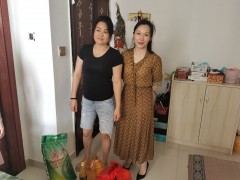 西湖区农村任务办公室副主任走访慰劳结对帮扶困难群众