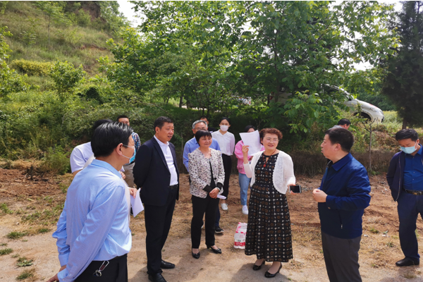 调研组进行现场交流