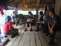 县茶技中心到扶贫点展开入户走访