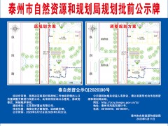 泰州泰州市政府门户网站 通知公告 美好易居城二号地块西侧出入口位置调整方案