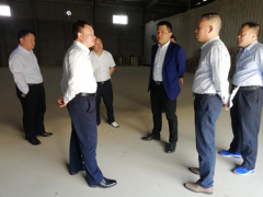 贵溪市长周谷昌调研救灾粮食及物资贮藏义务