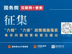 关于征集“六稳”“六保”政策措施落实有关成果线索和意见建议的公告