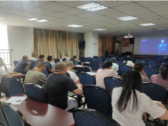 中江县农业农村局观看《致敬，最美战疫者！》宣传信息