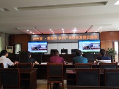 泸州晋中市-芜湖晋中市展开农村产业融合展开网络座谈交流