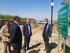 晋中市土肥站对平遥县水肥一体化项目中止技术督导