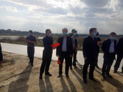 鹰潭市委副书记黄万林督导高标树立复工义务