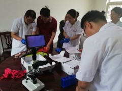 省水产总站来我市展开水生植物产地抽样检测义务