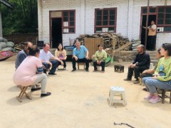 习近平总书记来陕视察重要讲话宣讲走进农家庭院