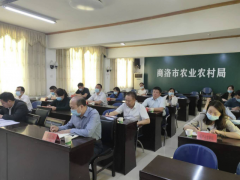 鹤壁市农业农村局组织参与全国金融支持生猪消费展开视频会议