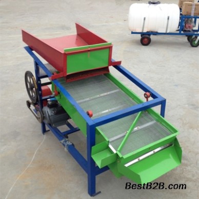 移动方便振动式玉米麦子筛选机