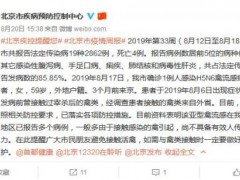 北京确诊一例人感染H5N6禽流感病例 曾接触禽类