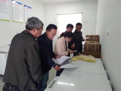 省来淮展开防疫耳标质量抽检