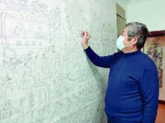 以笔为枪 巨幅抗疫国画《约束军来了》致敬抗疫英雄-营口鹤壁市农业农村局