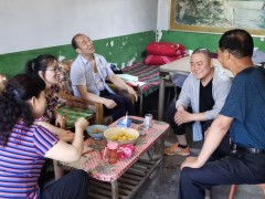 韩城：庆七一送暖和 展开走访慰劳活动