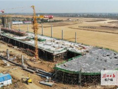 最新停顿！荆州机场道槽区土石方工程经过验收