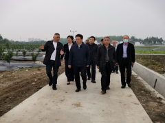 省农业农村厅党组成员、副厅长卿足平一行到旌阳区调研指点“三农”义务