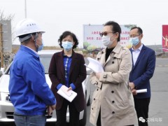 乌翠区区委书记张巍实地调查调研省百大项目、市级重点项目停顿状况