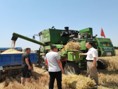 西安：农机效力下乡 助力三夏消费