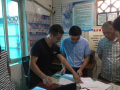 温州市农业行政执法队到乐清检查畜牧业抗灾工作