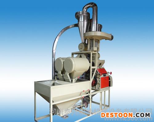 小型面粉加工设备多少钱 面粉机械 面粉机 河南面粉机组