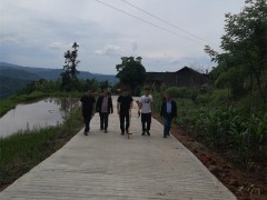 叙永县农业农村局启动2020年第一批涉农资金整合村组路途项目验收工作