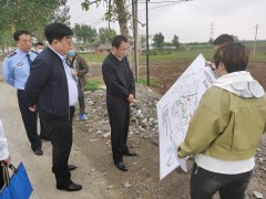 张兴业副晋中市长对灯塔晋中市北沙河流域污染管理义务中止调研