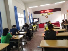 勐遮镇科技党支部展开实际学习活动