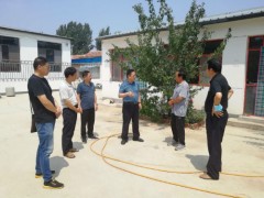 廊坊沧州市商务局指导督导固安县农机自备加油站综合管理任务