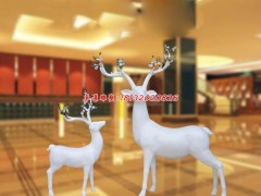 玻璃钢刺猬，公园仿真动物 (5)