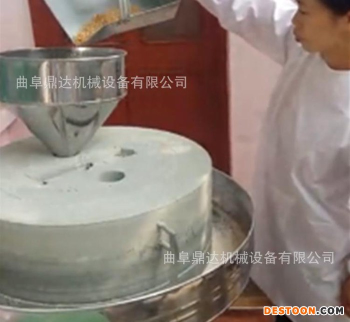超市小型面粉石磨  原石面粉加工机械小麦杂粮磨面机  绿色无公害