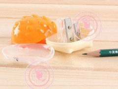 得力0564小刺猬卷笔刀 儿童小动物学生铅笔刀 手动可爱卷笔刀