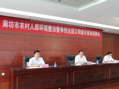 廊坊沧州市召开农村人居环境整治暨争创全国文明城沧州市现场观摩会
