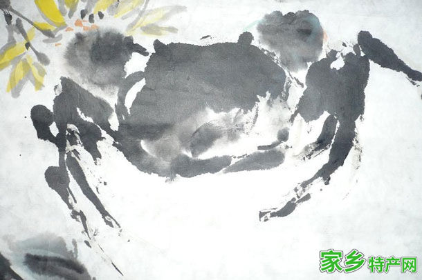 庄树鸿指画 -衡水阜城特产