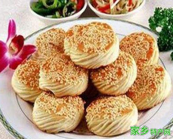 靳贤书烧饼 -河南焦作市特产