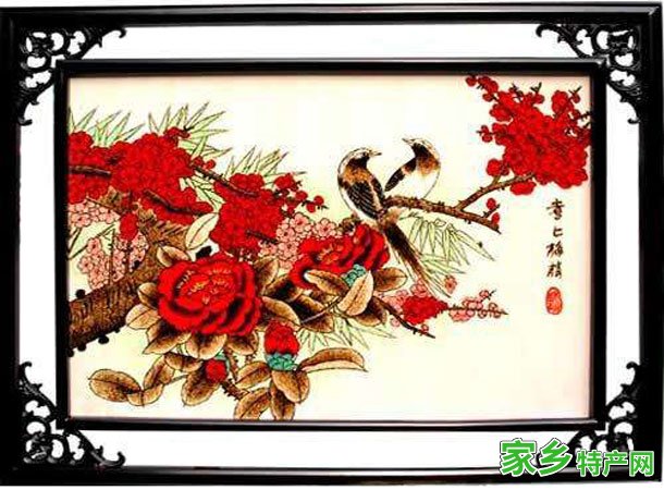 南阳烙花 -河南南阳市特产